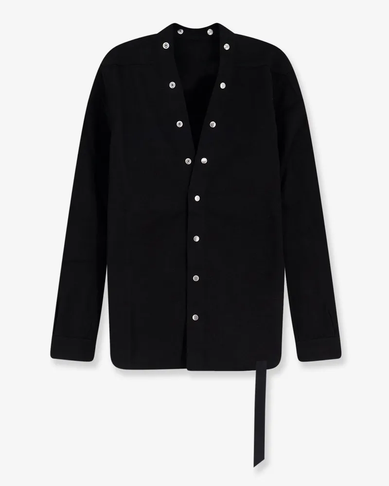 DRKSHDW by Rick Owens Larry cotton shirt -  - gender_Man Black