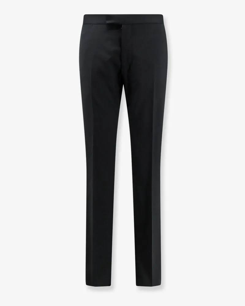 Tagliatore Virgin wool trousers -  - gender_Man Black