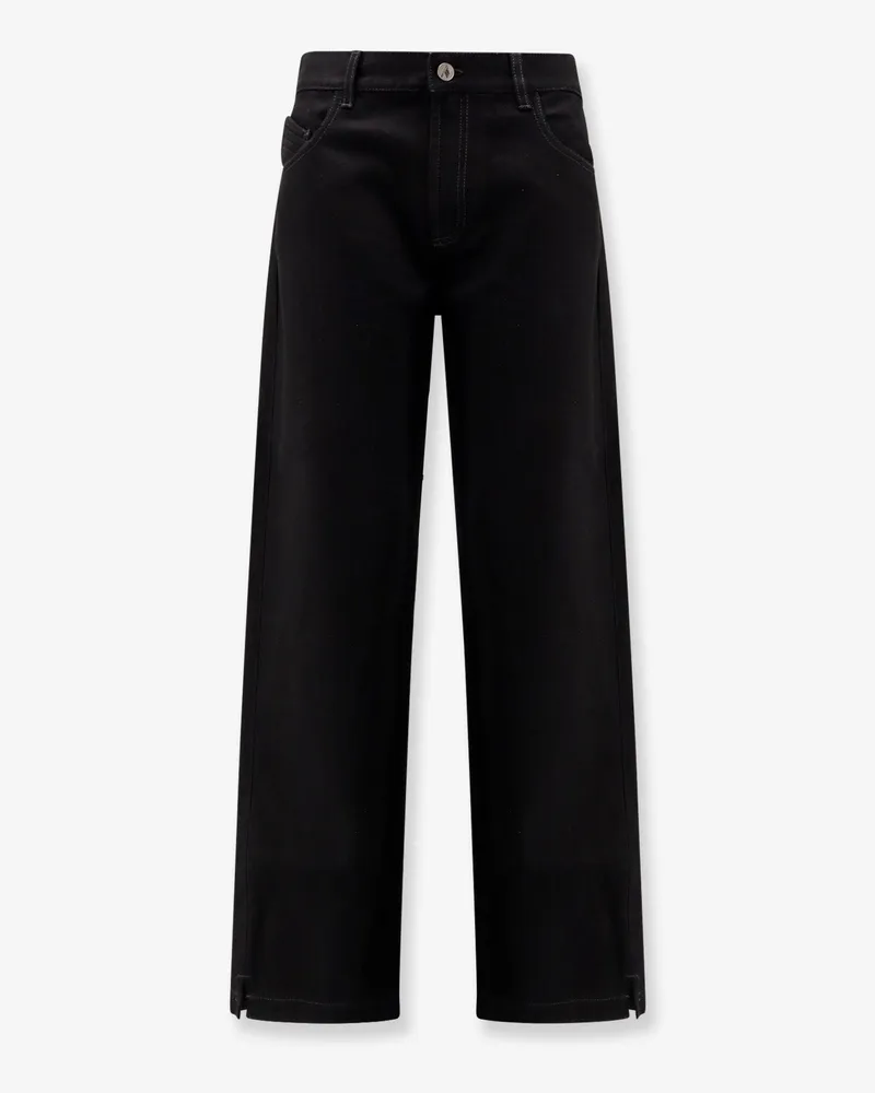 ATTICO Black denim trousers -  - gender_Woman Black