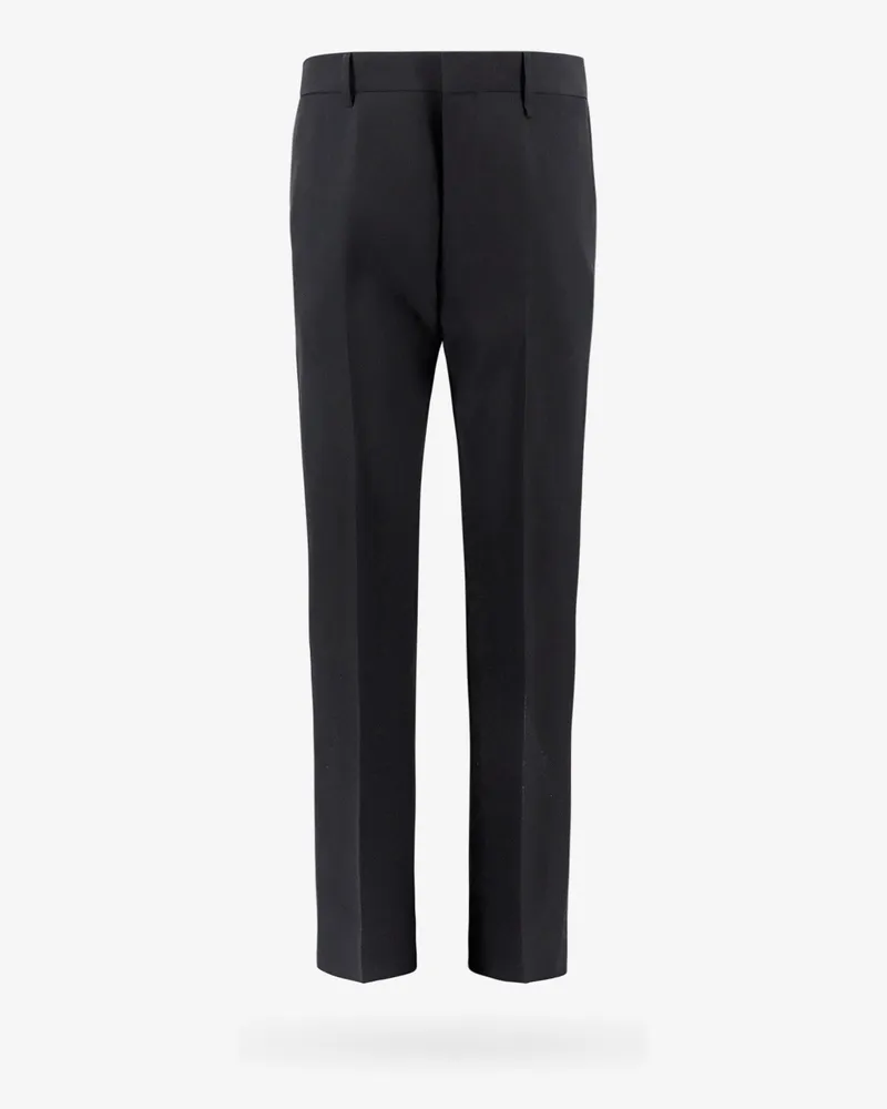 Givenchy Wool trouser with logoed bands on the side -  - gender_Man Black