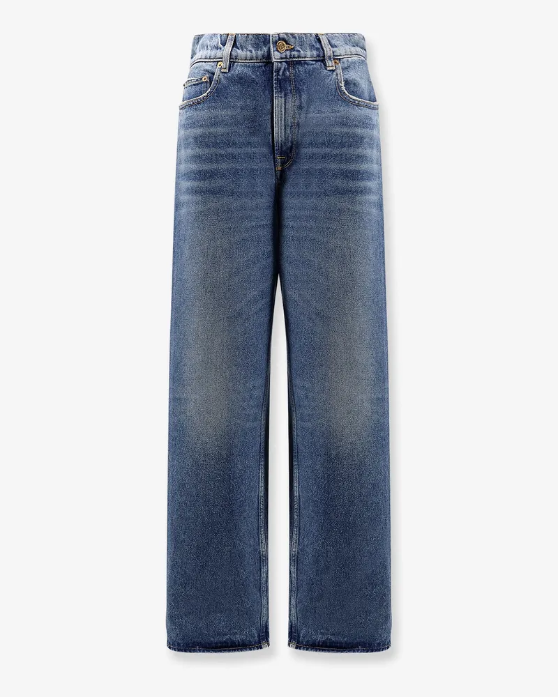 Golden Goose Kim Denim Medium Wash Jeans -  - gender_Woman Blue