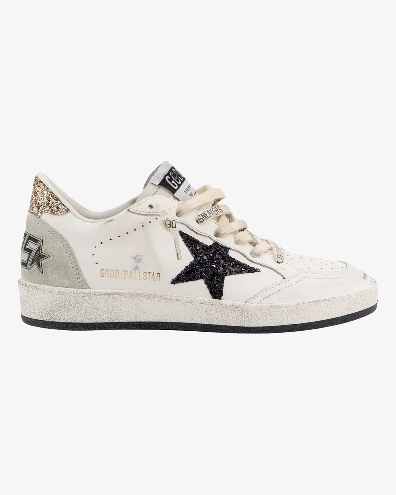 Golden Goose Ball Star leather sneakers -  - gender_Woman White