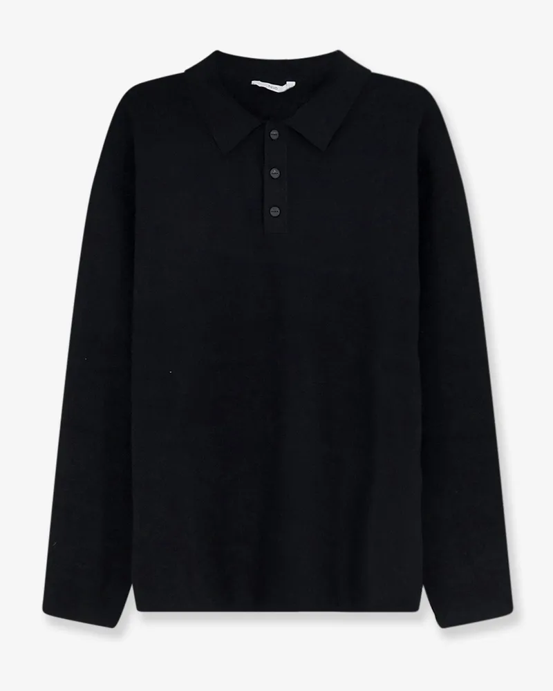 Hevò Viscose blend polo shirt -  - gender_Man Black