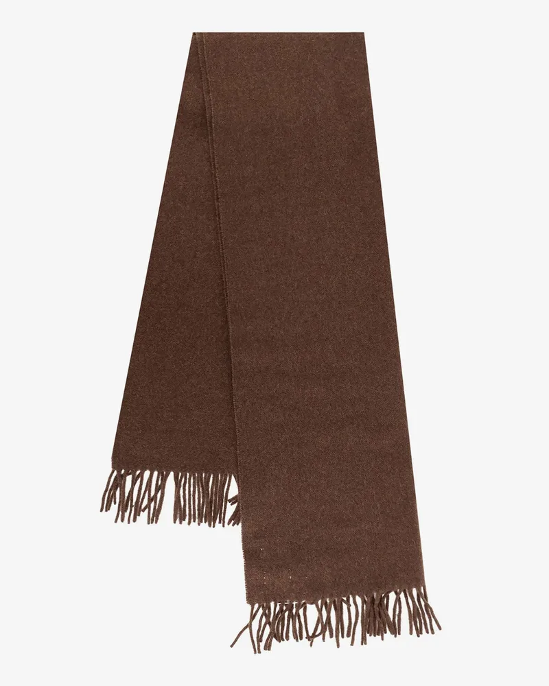 Totême Virgin wool scarf -  - gender_Woman Brown