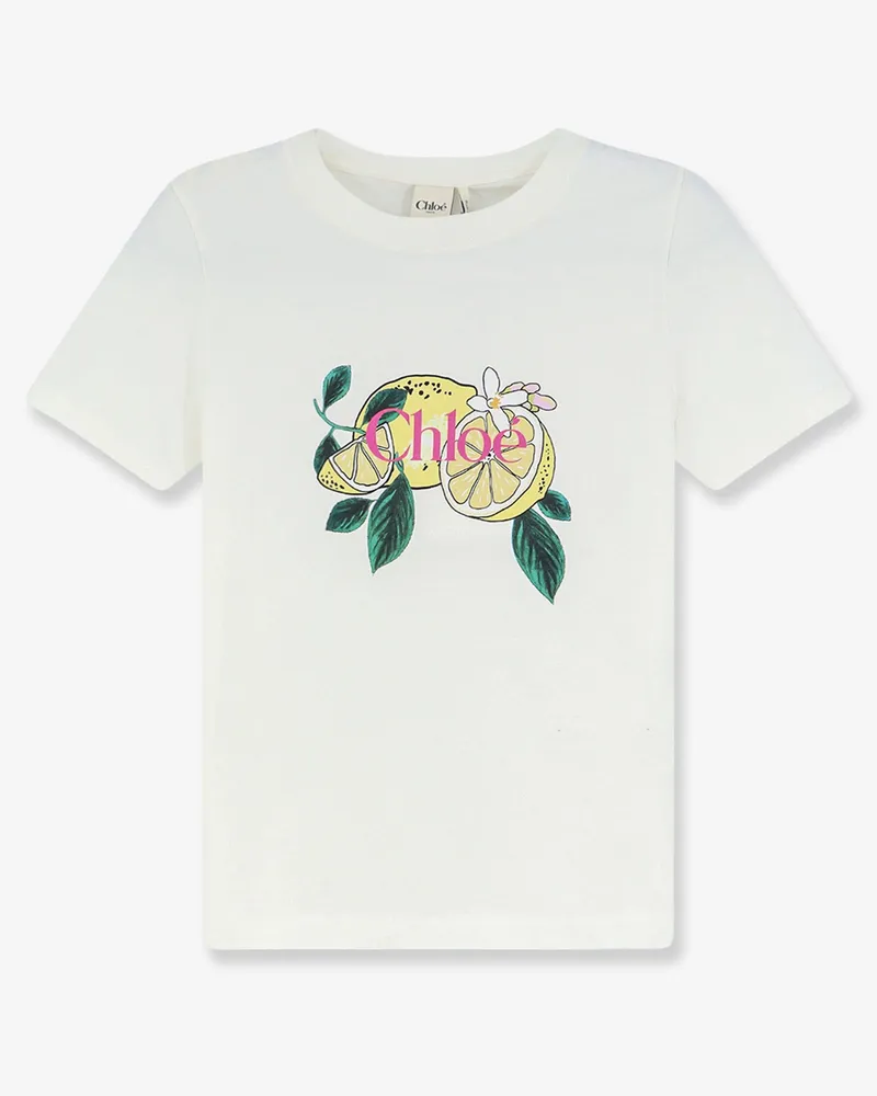 Chloé Cotton T-shirt -  - gender_Woman White
