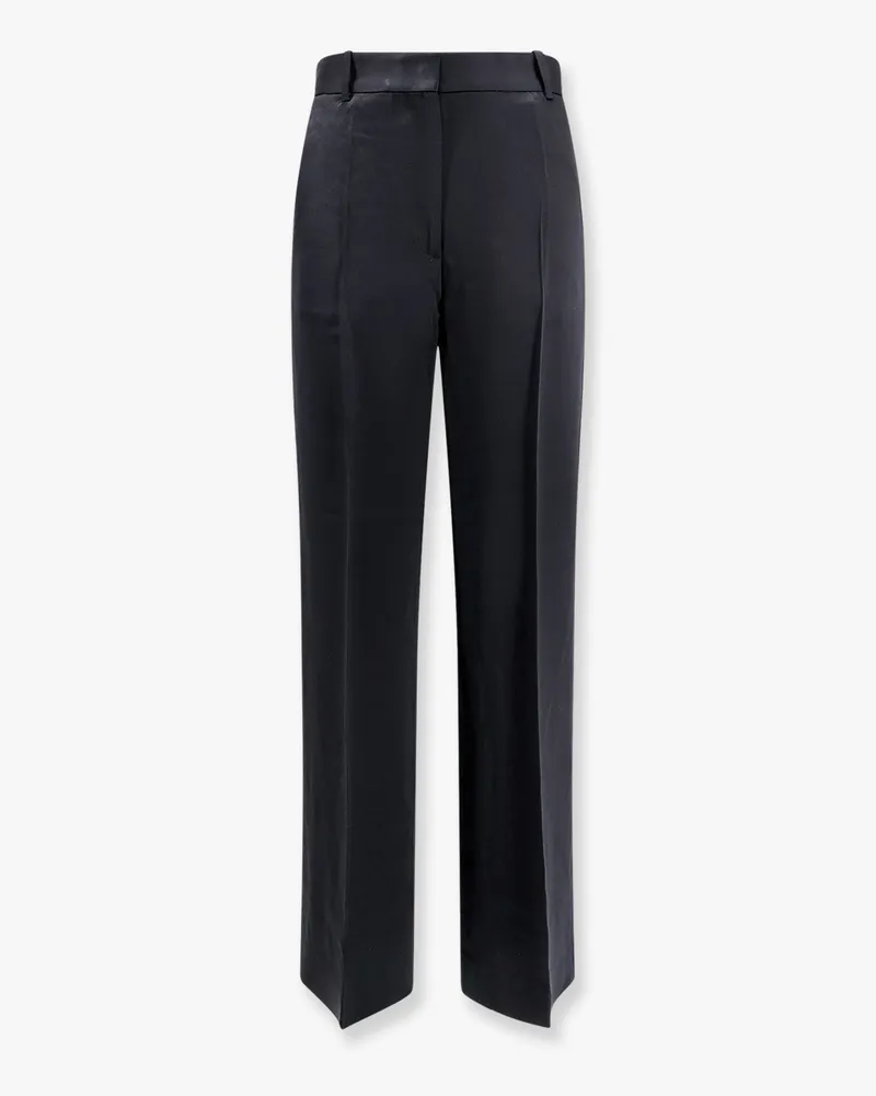 Totême Viscose blend trouser with slits -  - gender_Woman Black
