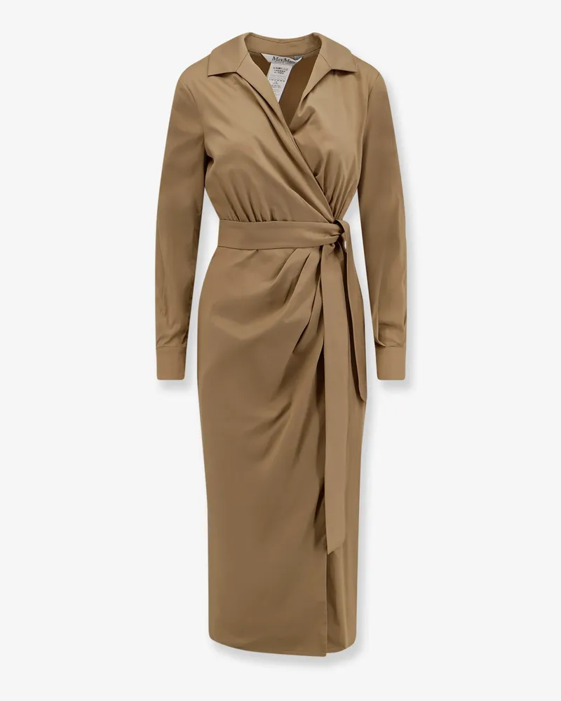 Max Mara Mxmbeta cotton blend dress -  - gender_Woman Beige