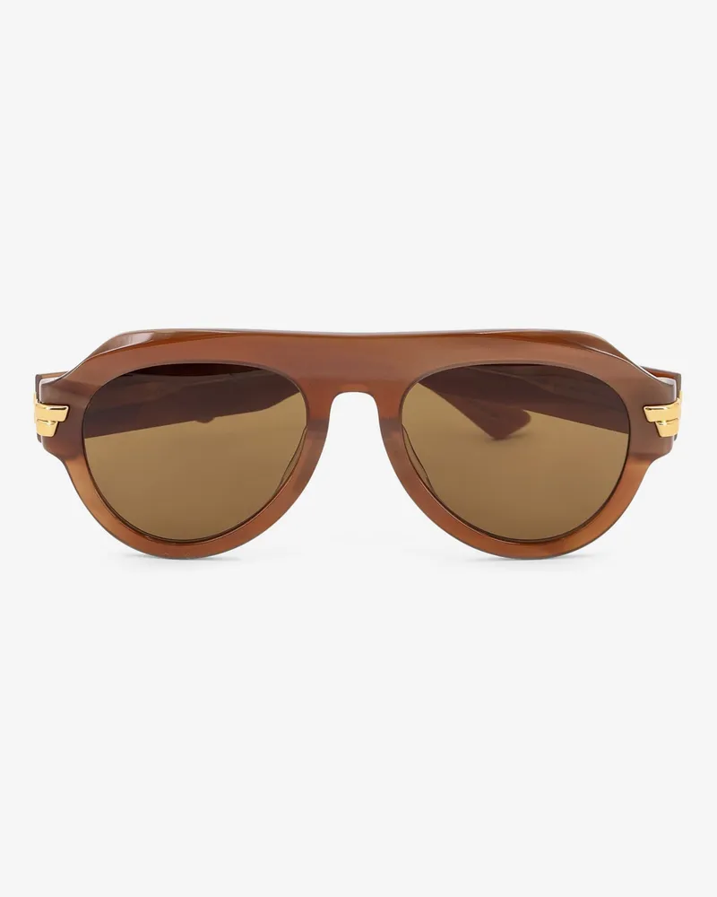 Bottega Veneta Acetate sunglasses -  - gender_Woman Brown