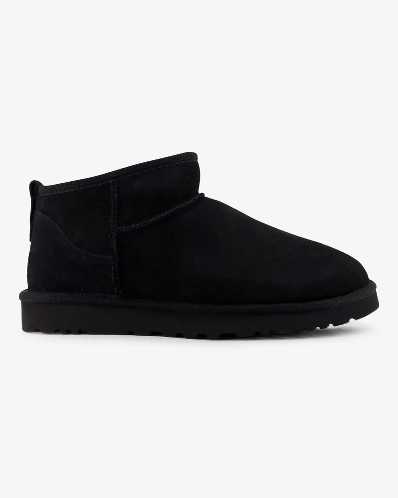 UGG Classic Ultra Mini suede ankle boots -  - gender_Man Black