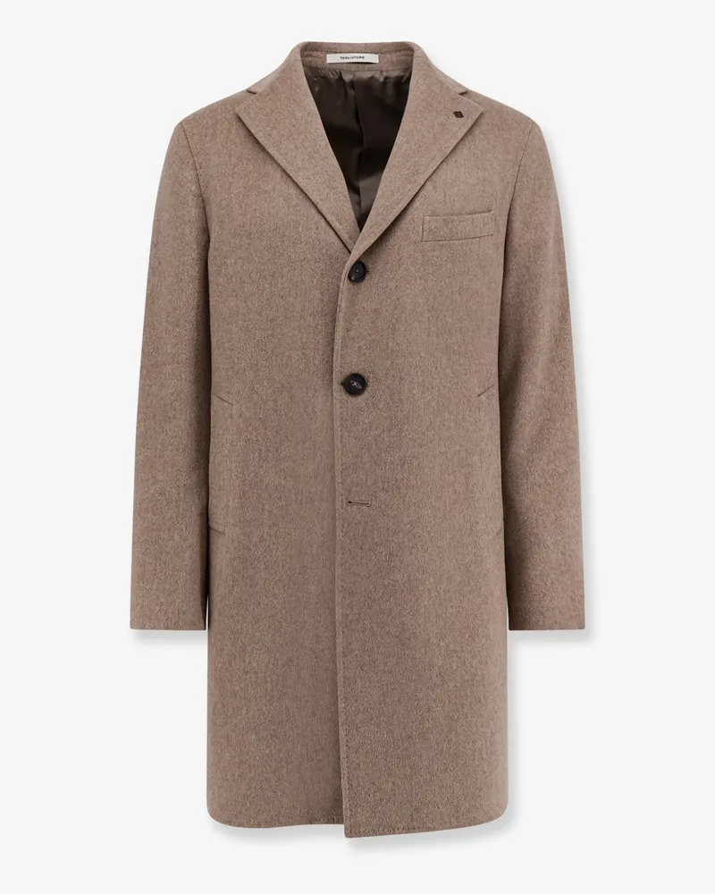 Tagliatore Virgin wool coat -  - gender_Man Beige