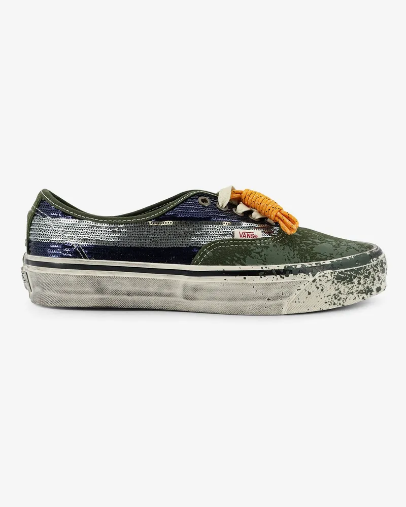 Vans Lx authentic 44 suede sneakers with micro-sequin detail on the side -  - gender_Woman Green