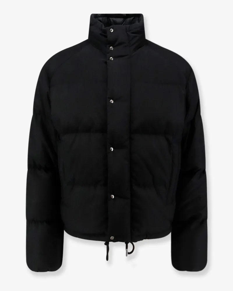 Moncler Verone nylon and cotton down jacket -  - gender_Man Black