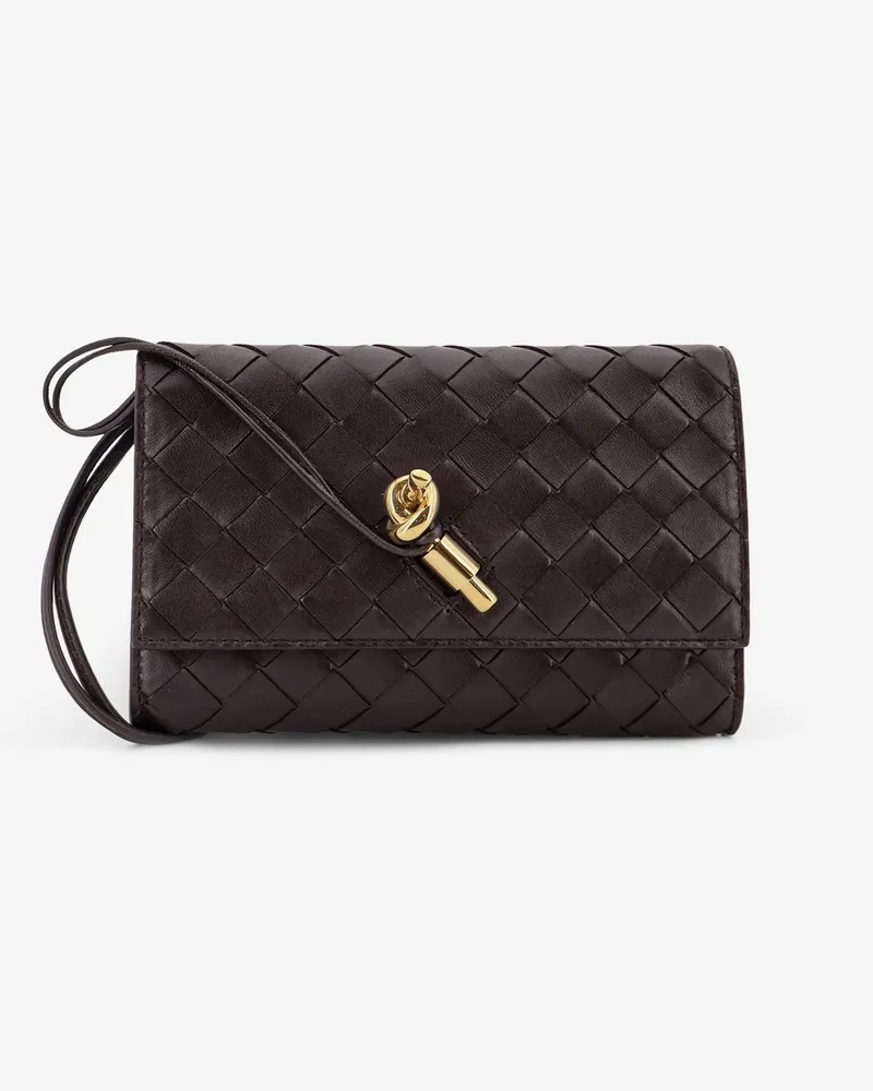 Bottega Veneta Andiamo crossbody bag with Intrecciato pattern -  - gender_Woman Brown