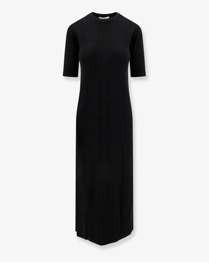 Max Mara Orafo viscose blend midi dress -  - gender_Woman Black