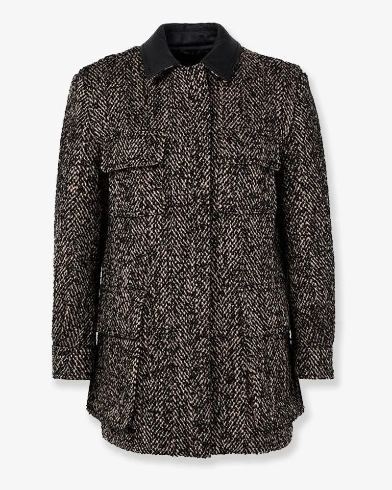 Max Mara Angio virgin wool coat -  - gender_Woman Black