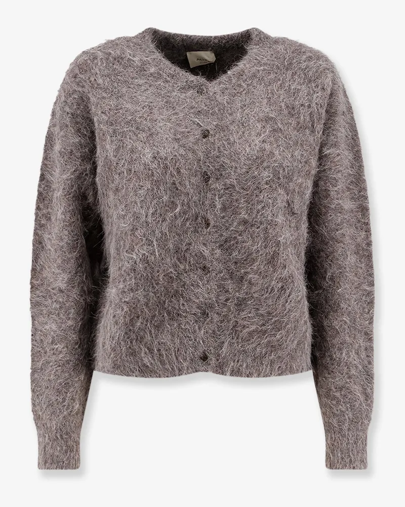 ALYSI Alpaca blend cardigan -  - gender_Woman Grey