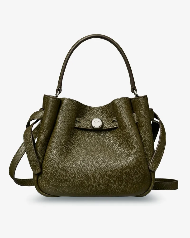 Tory Burch Romy Mini leather crossbody bag -  - gender_Woman Green
