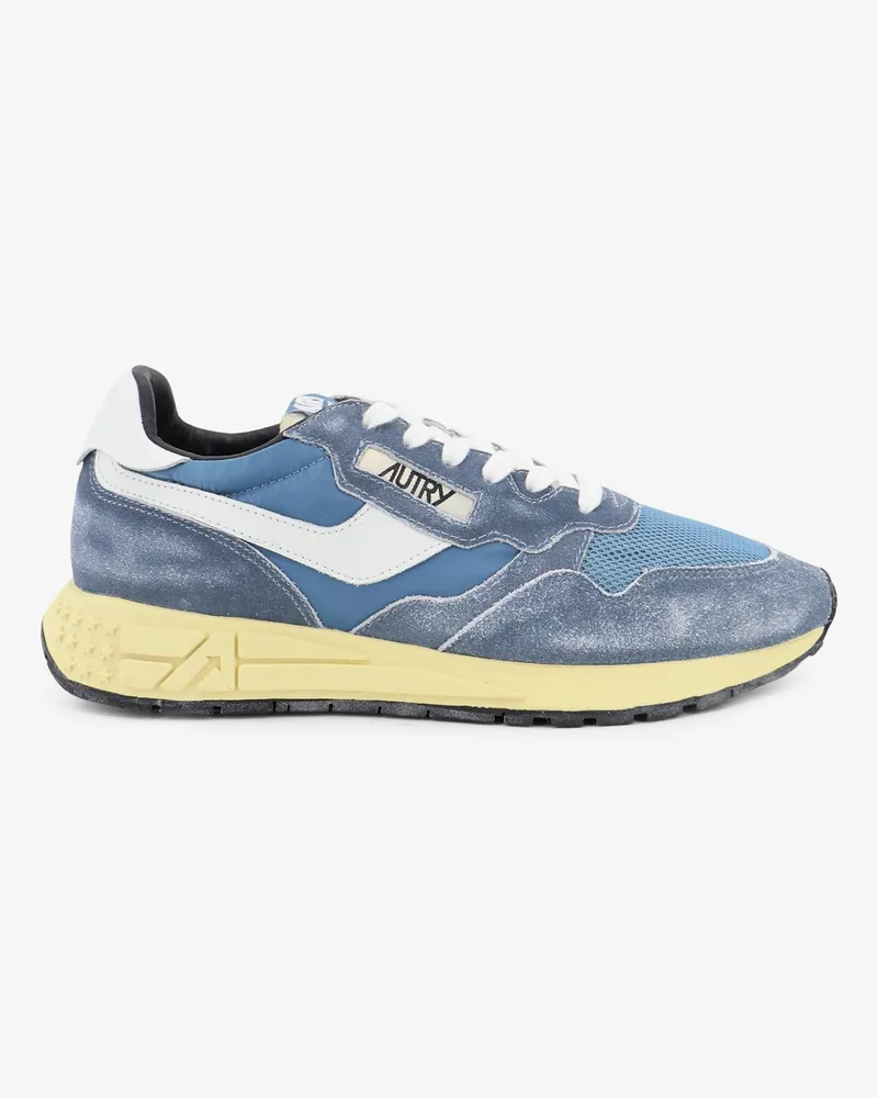 AUTRY Reelwind Low mesh and suede sneakers -  - gender_Man Blue