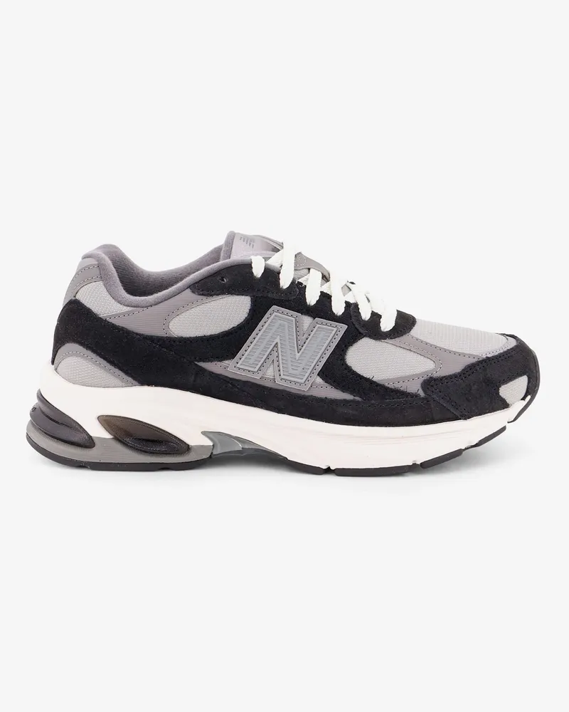 New Balance U2010 suede and mesh sneakers -  - gender_Man Grey