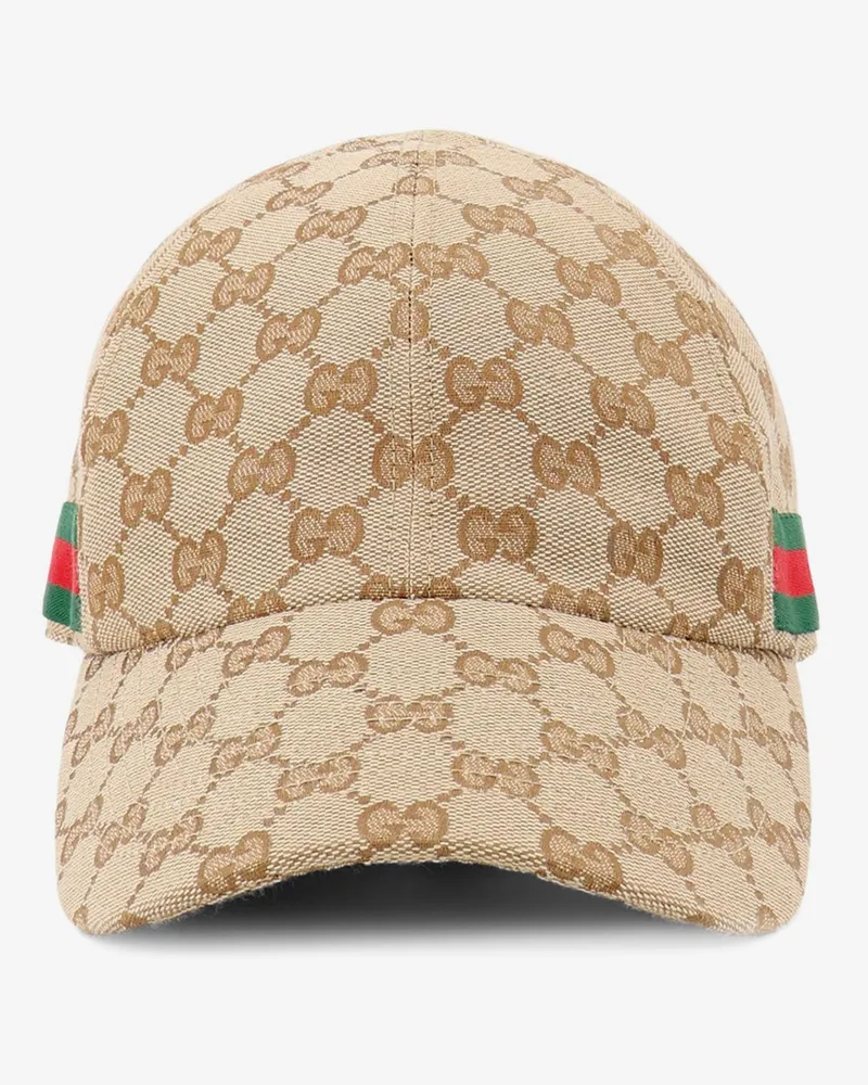 Gucci GG Fabric baseball hat -  - gender_Man Beige