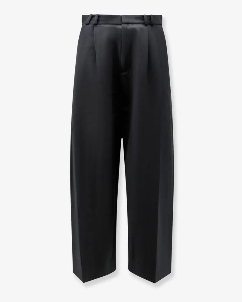 Studio Nicholson Oversized wool blend pants -  - gender_Man Black