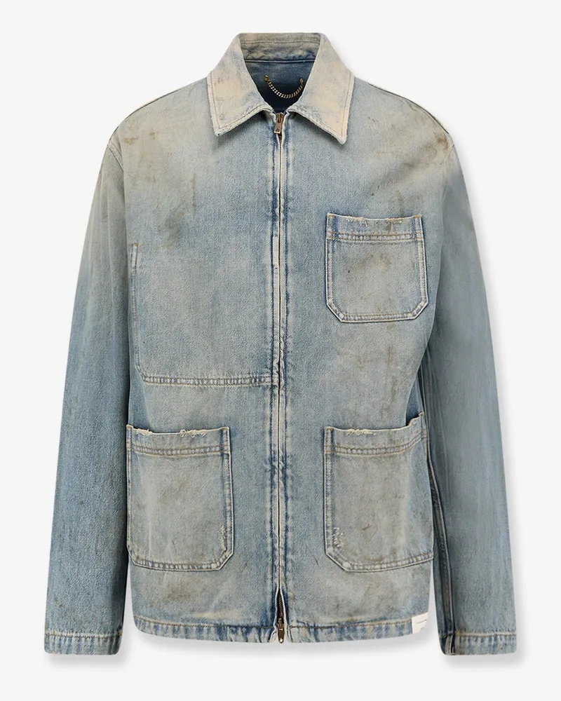 Golden Goose Mackenzie denim jacket -  - gender_Man Blue
