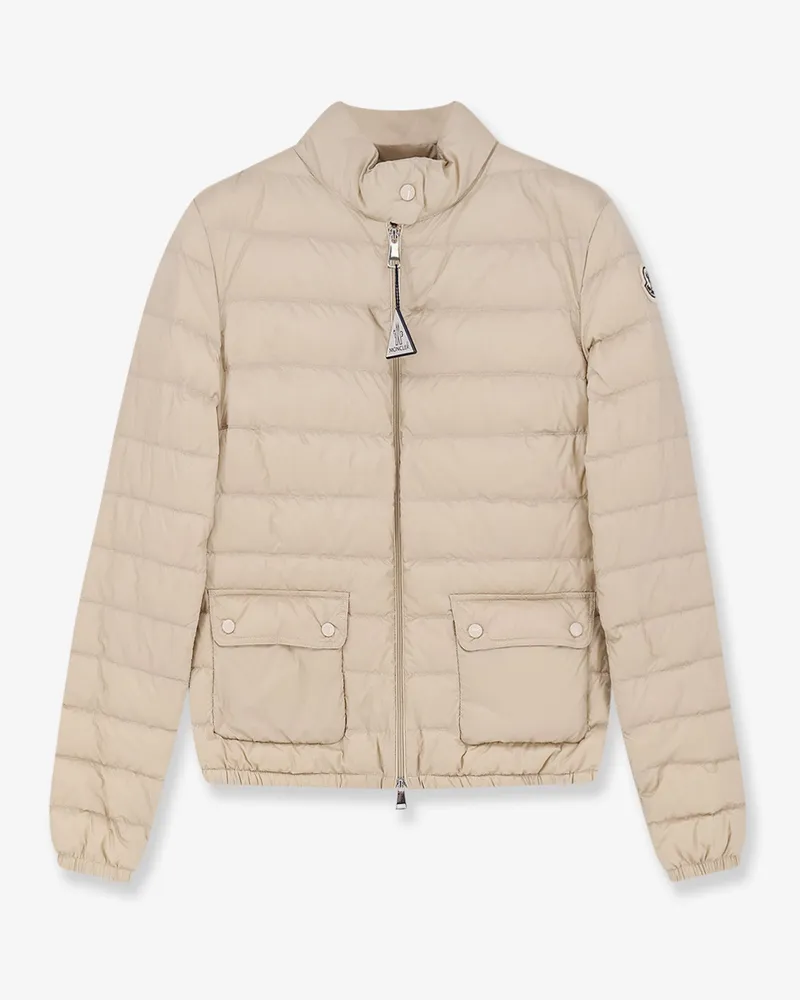 Moncler Lans recycled material down jacket -  - gender_Woman Beige