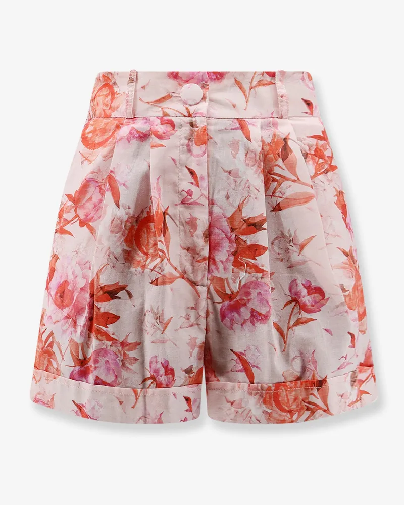 ACTUALEE Printed cotton shorts -  - gender_Woman Red