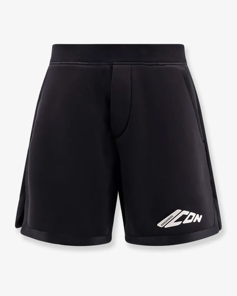 Dsquared2 Big Boxer cotton blend shorts -  - gender_Man Black
