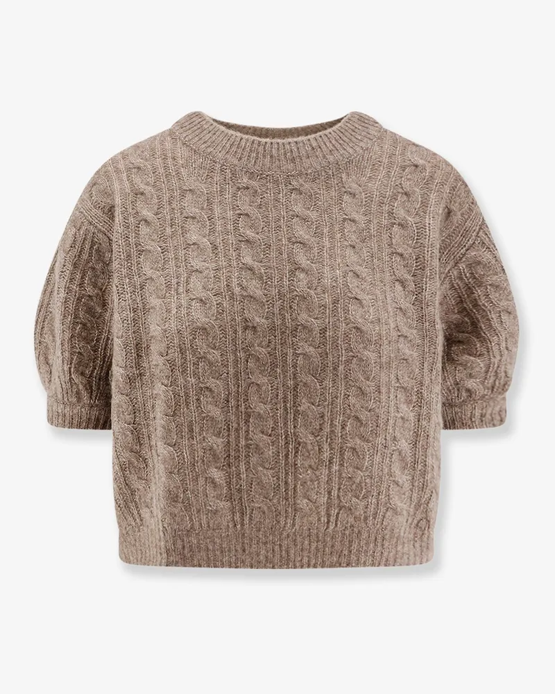 Lisa Yang Kenzie cashmere and silk sweater -  - gender_Woman Brown