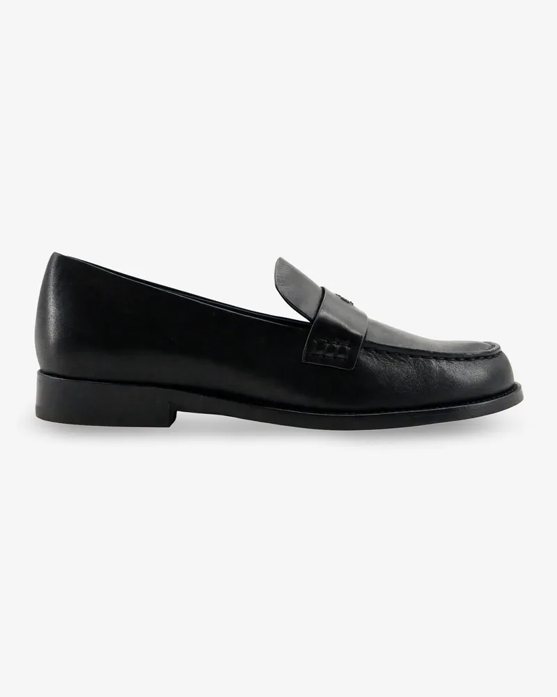 Tory Burch Penny Leather Loafers -  - gender_Woman Black