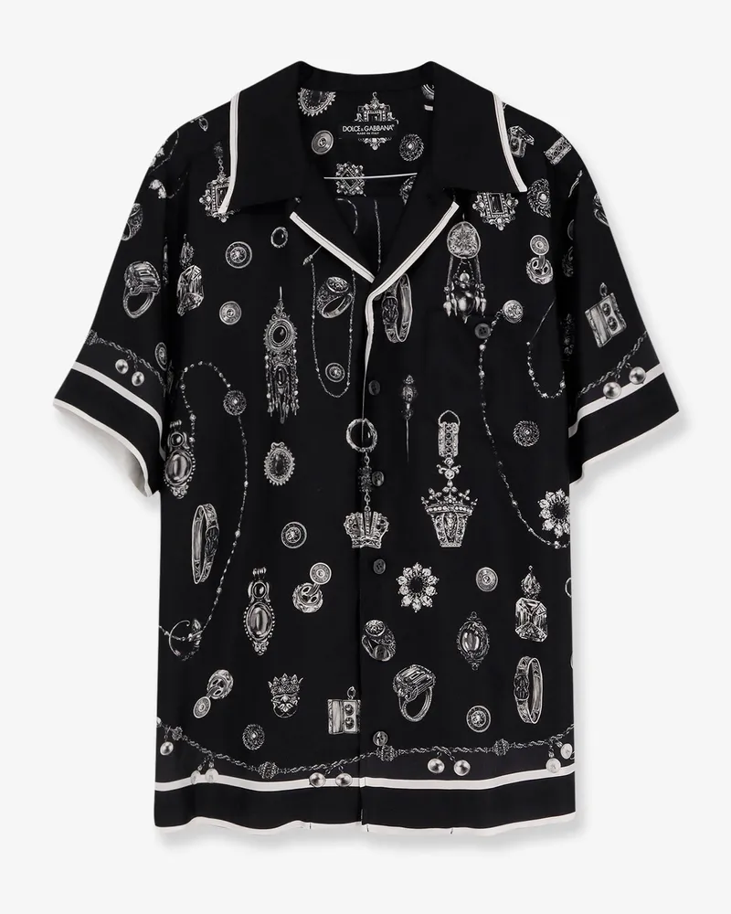 Dolce & Gabbana Silk shirt -  - gender_Man Black
