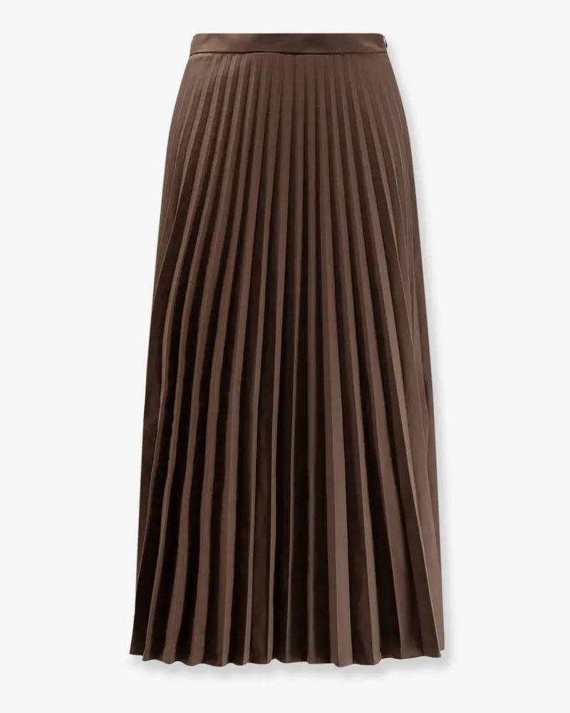 Maison Margiela Pleated skirt -  - gender_Woman Brown