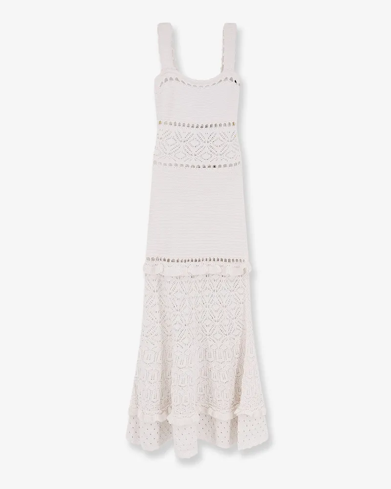Retrofête Wynona long dress -  - gender_Woman White