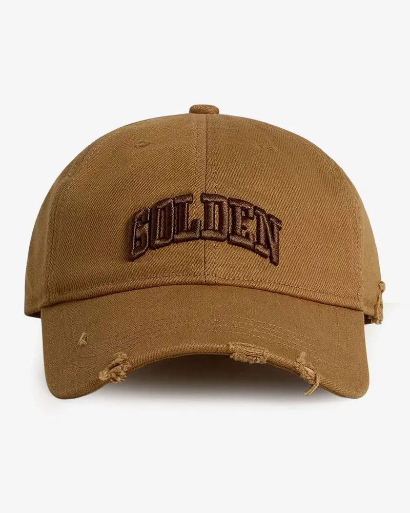 Golden Goose Demos cotton baseball hat -  - gender_Man Beige