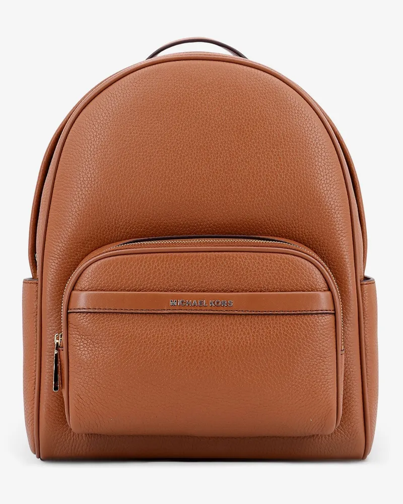 Michael Kors Bex leather backpack with frontal logo patch -  - gender_Woman 