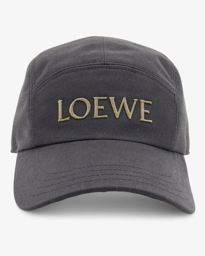 Loewe Paula's Ibiza -Cotton Camp Hat -  - gender_Man Black