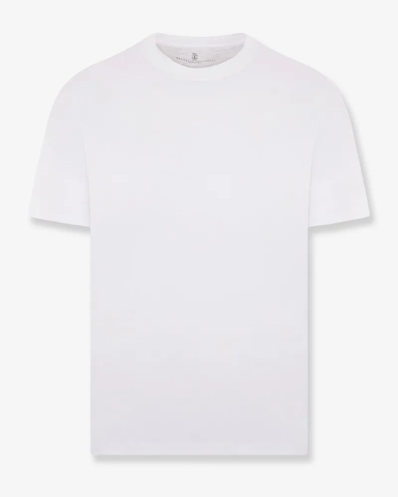 Brunello Cucinelli Cotton T-shirt -  - gender_Man White