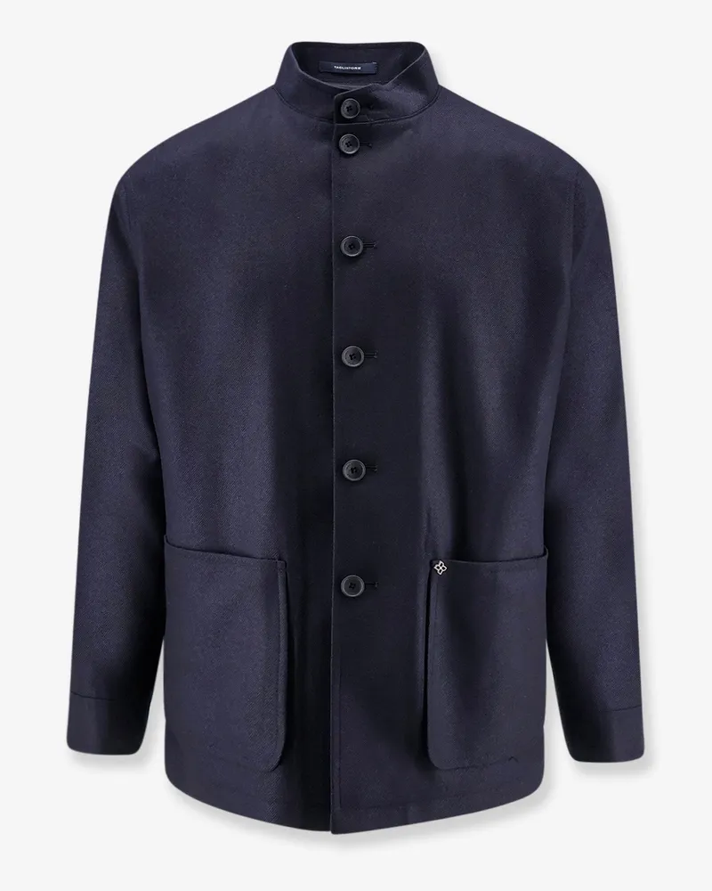 Tagliatore Single-breasted Loro Piana fabric blazer -  - gender_Man Blue