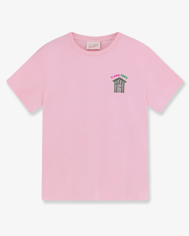 MC2 Saint Barth Cotton T-shirt -  - gender_Woman Pink