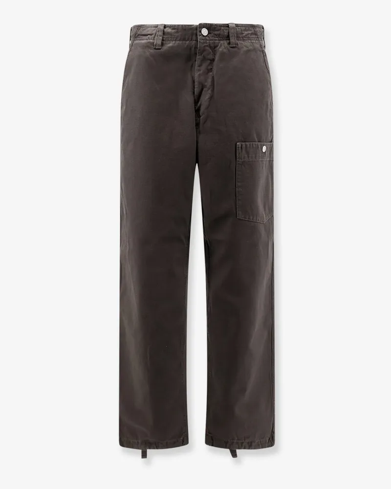 Stone Island Loose cotton trousers -  - gender_Man Grey
