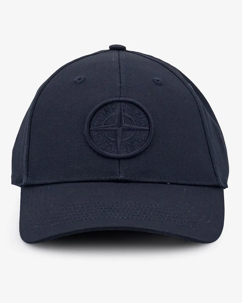Stone Island Cotton baseball hat -  - gender_Man Blue
