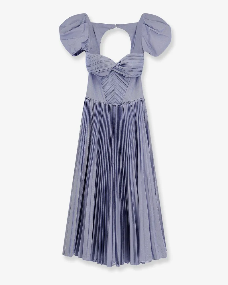 Elisabetta Franchi Daily pleated dress -  - gender_Woman Blue