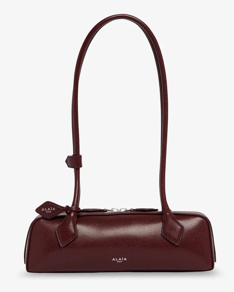 Alaïa Teckel Small leather shoulder bag -  - gender_Woman Red