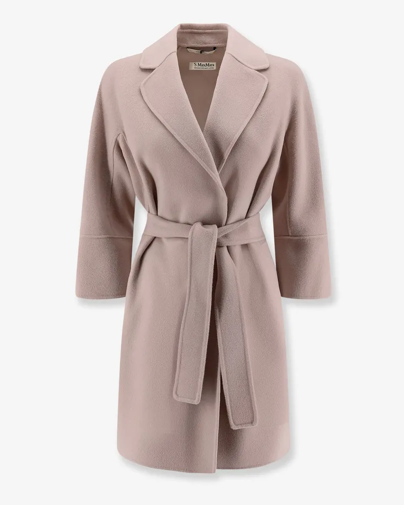 Max Mara Arona pure virgin wool coat -  - gender_Woman Pink