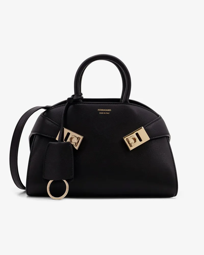 Ferragamo Hug leather handbag -  - gender_Woman Black