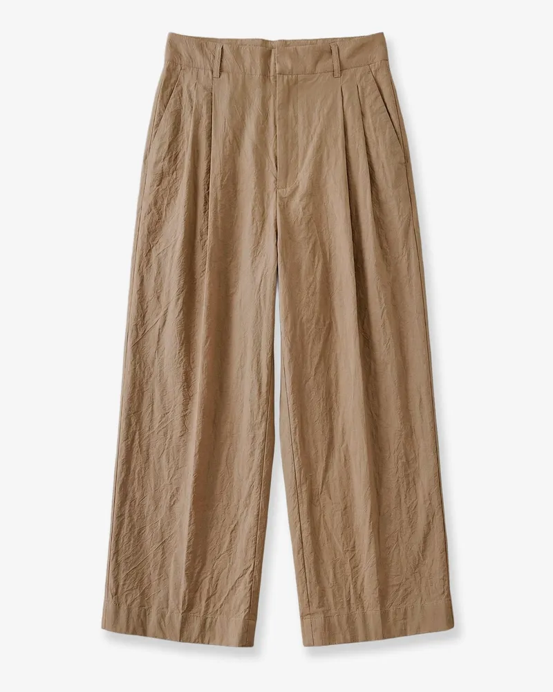 Soeur Watson biologic cotton blend trousers -  - gender_Woman Beige