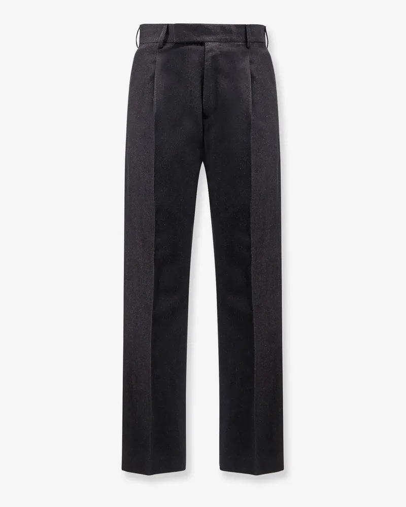 PT TORINO Edge Quindici virgin wool and cotton trousers -  - gender_Man Black