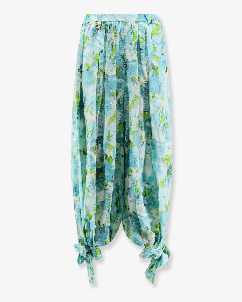 Chloé Harem multicolor silk trousers -  - gender_Woman Multicolor