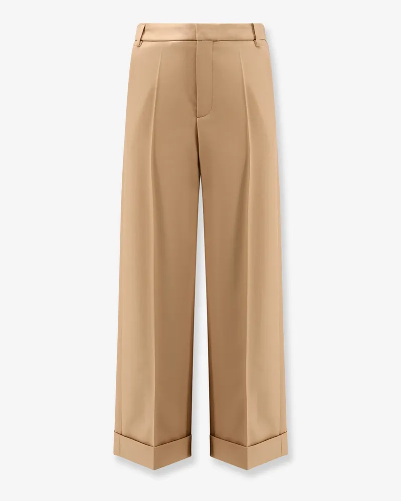 Valentino Garavani Virgin wool trousers -  - gender_Man Beige